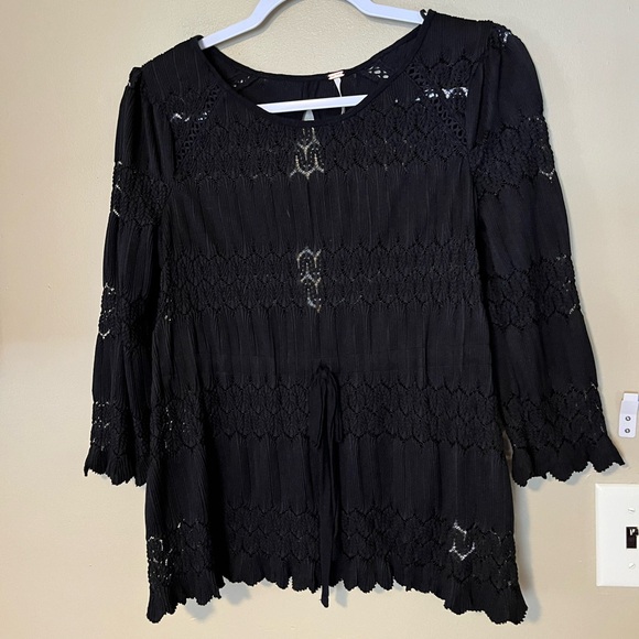 Free People Fire Island Sheer Top - Picture 4 of 8